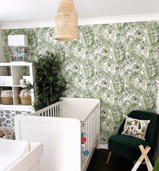 Comment utiliser les motifs de papier peint de la Jungle dans votre maison?