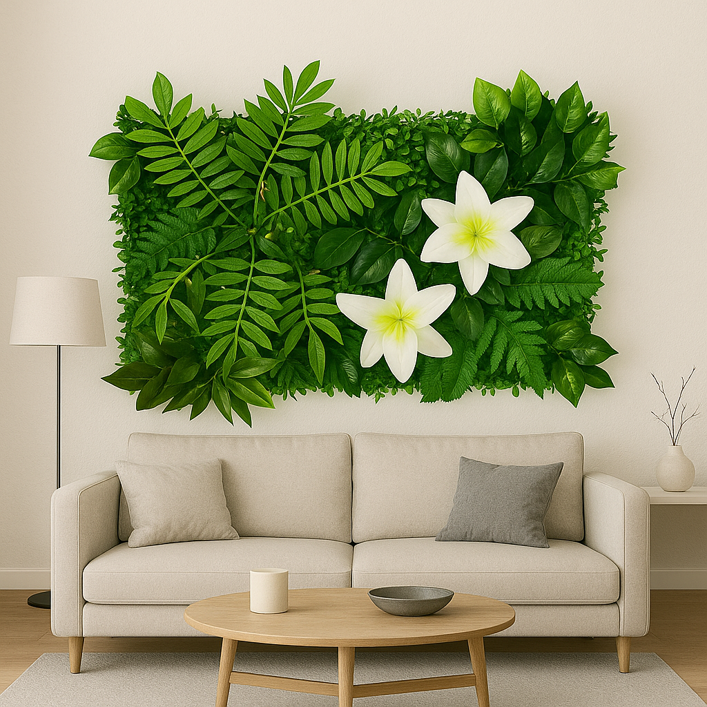 Tableau Végétal Minimaliste- Déco Exotique