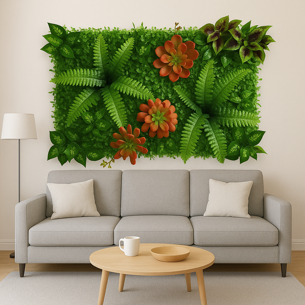 Tableau Végétal Relief- Déco Exotique