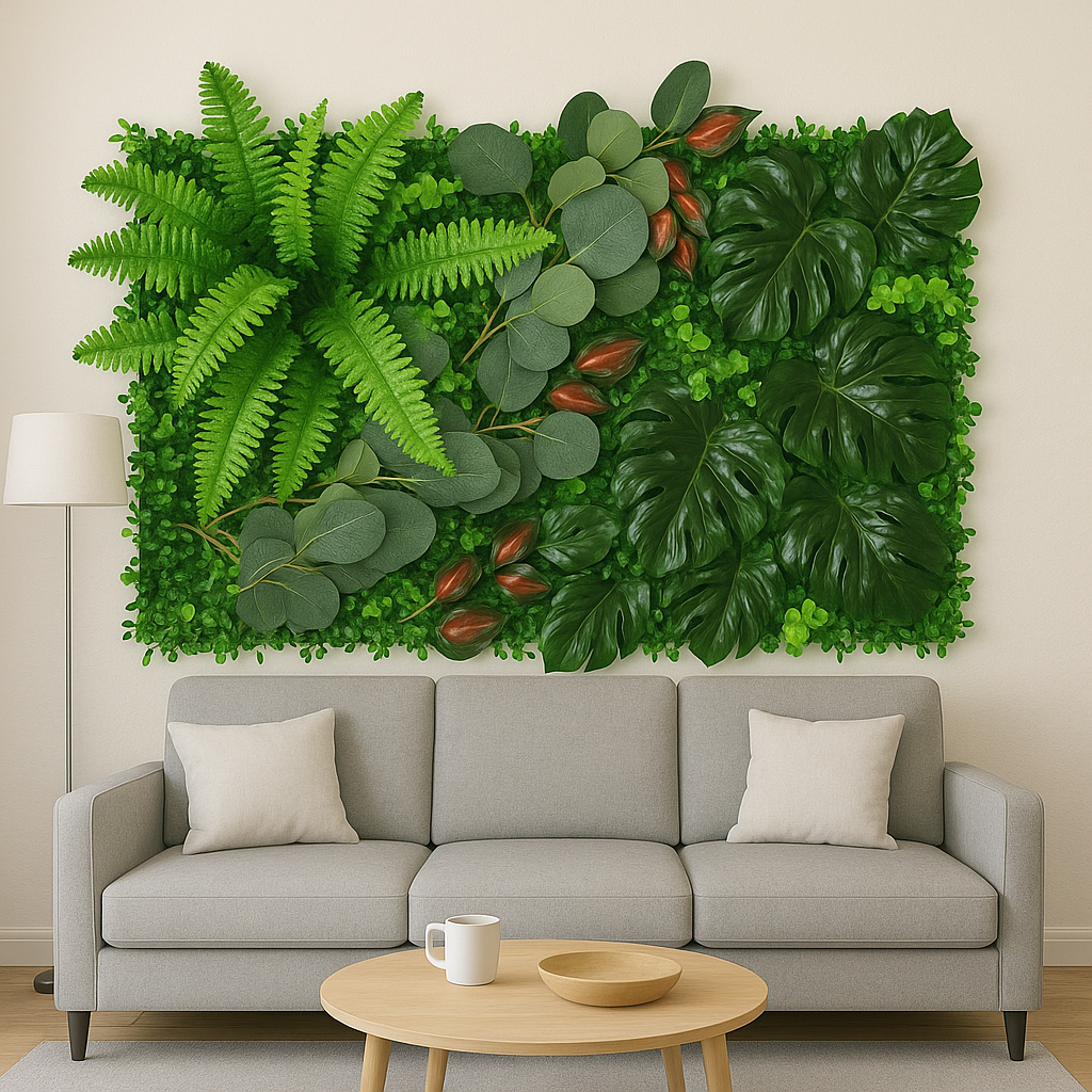 Tableau Végétal Jungle- Déco Exotique