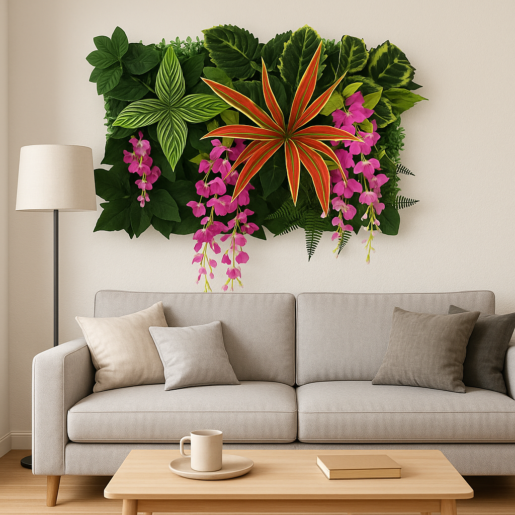 Tableau Végétal Raffiné- Déco Exotique