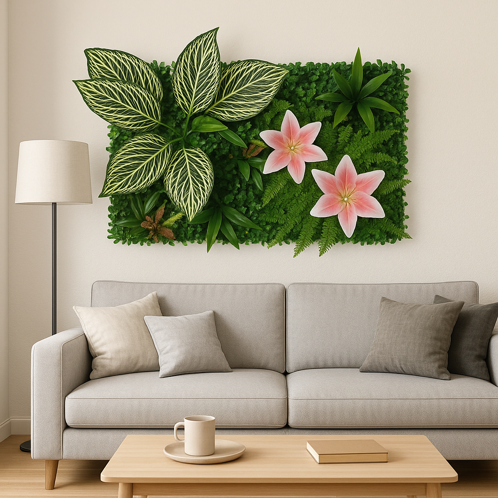 Tableau Végétal Chic- Déco Exotique