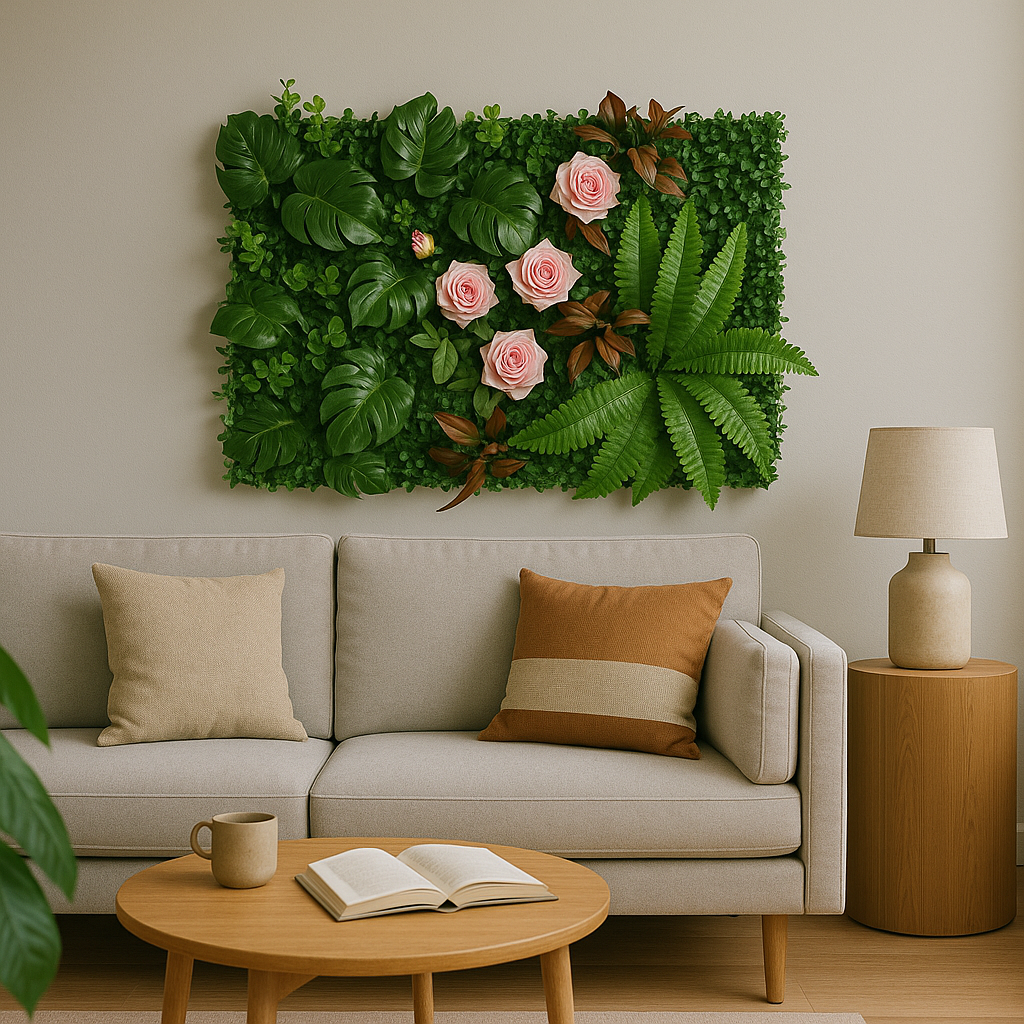 Tableau Végétal Chambre- Déco Exotique