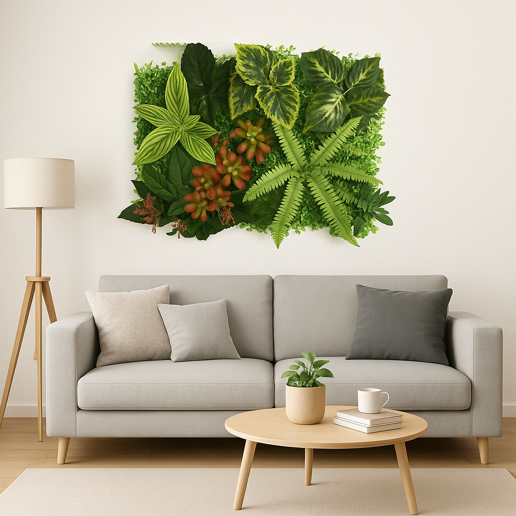 Tableau Végétal Rectangulaire- Déco Exotique