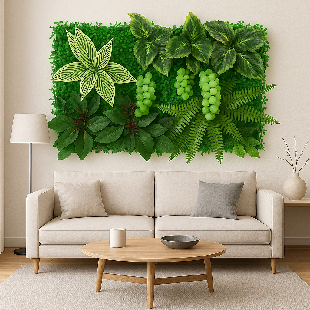 Tableau Végétal Épuré- Déco Exotique