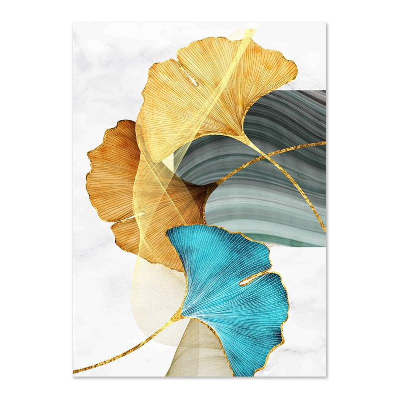 Affiche murale Ginko Déco-exotique.fr
