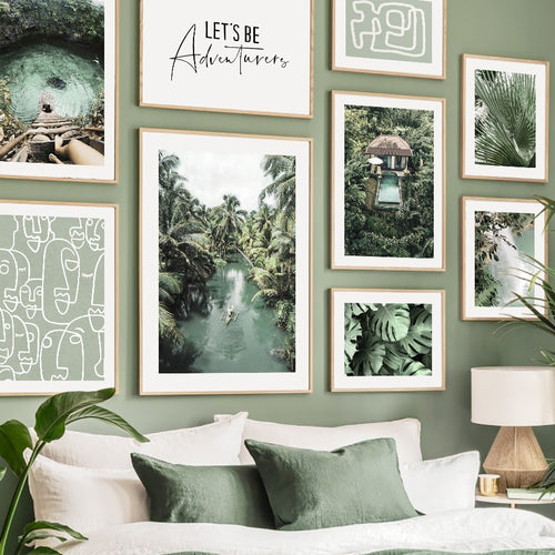 Affiche Jungle Urbaine Déco-exotique.fr