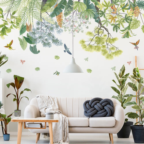 Stickers Jungle tropicale Feuilles Déco-exotique.fr