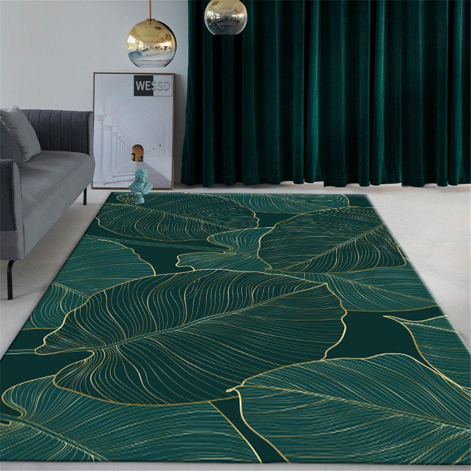 Tapis Jungle Feuille Déco-exotique.fr