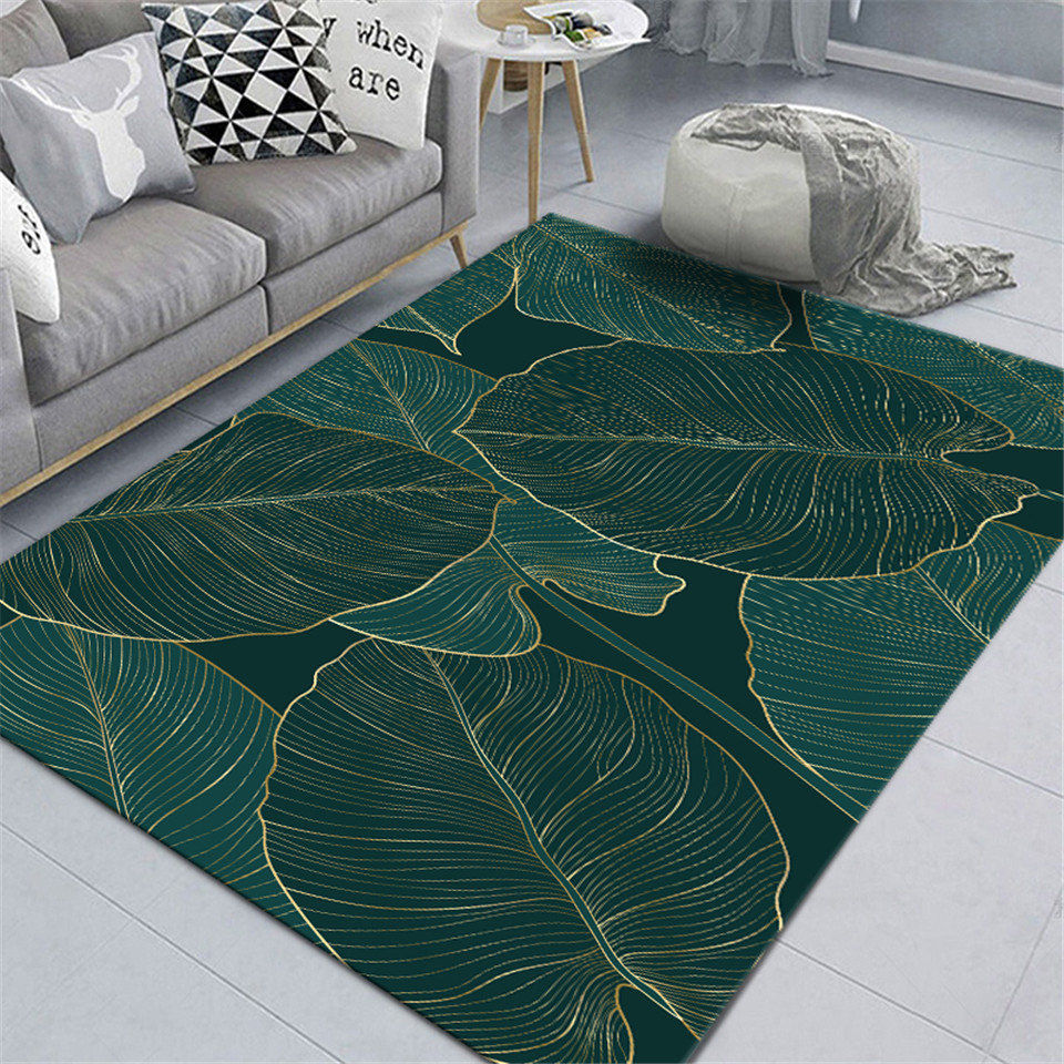 Tapis Jungle Feuille Déco-exotique.fr
