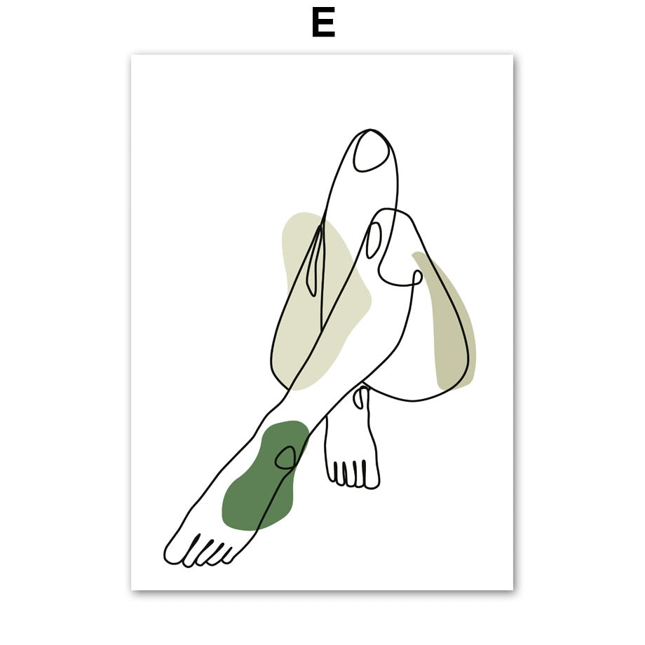 Affiche Minimaliste Femme Déco-exotique.fr