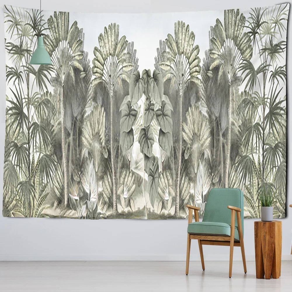 Tenture murale Jungle Végétation Déco-exotique.fr