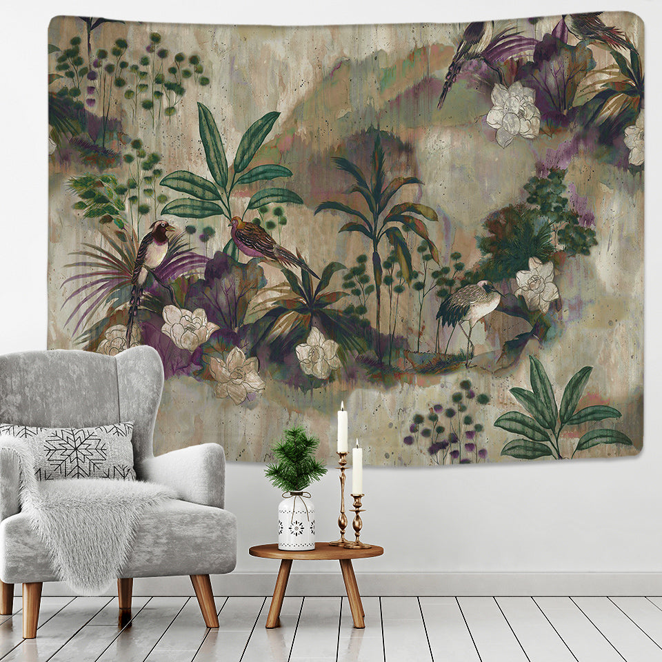 Tenture Murale Jungle Florissante Déco-exotique.fr