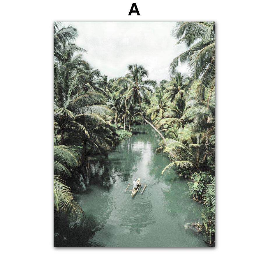 Affiche Jungle Urbaine Déco-exotique.fr