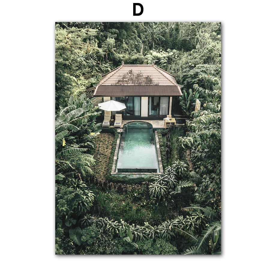 Affiche Jungle Urbaine Déco-exotique.fr