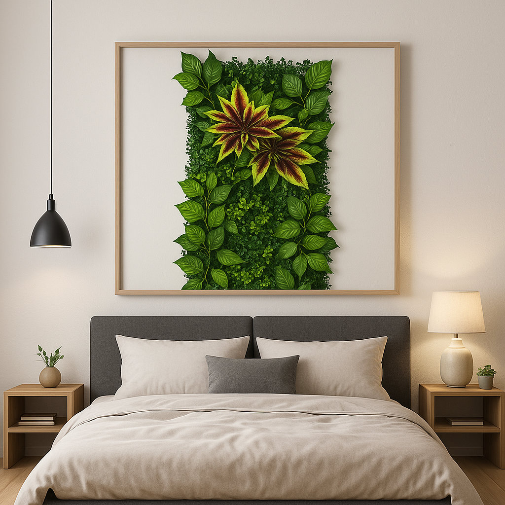 Mur Végétal Artificiel 40 x 120cm- Déco Exotique