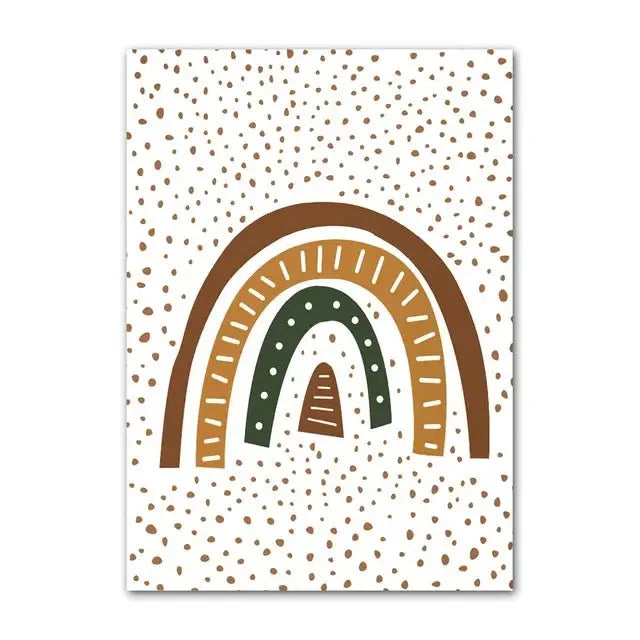 Poster Jungle Safari Bébé Déco-exotique.fr