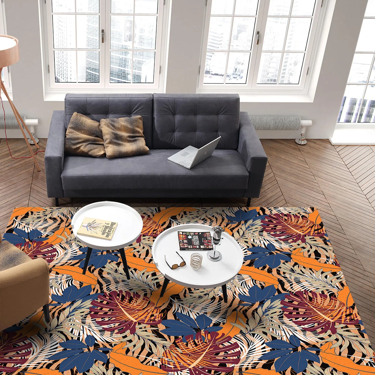 Tapis Jungle Automnale Déco-exotique.fr