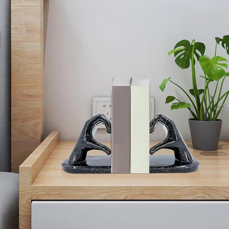 Serre livre Main en forme de Coeur- Déco Exotique
