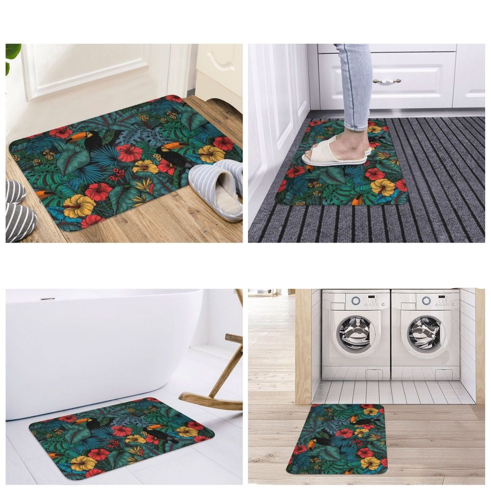 Tapis Jungle Toucan Déco-exotique.fr