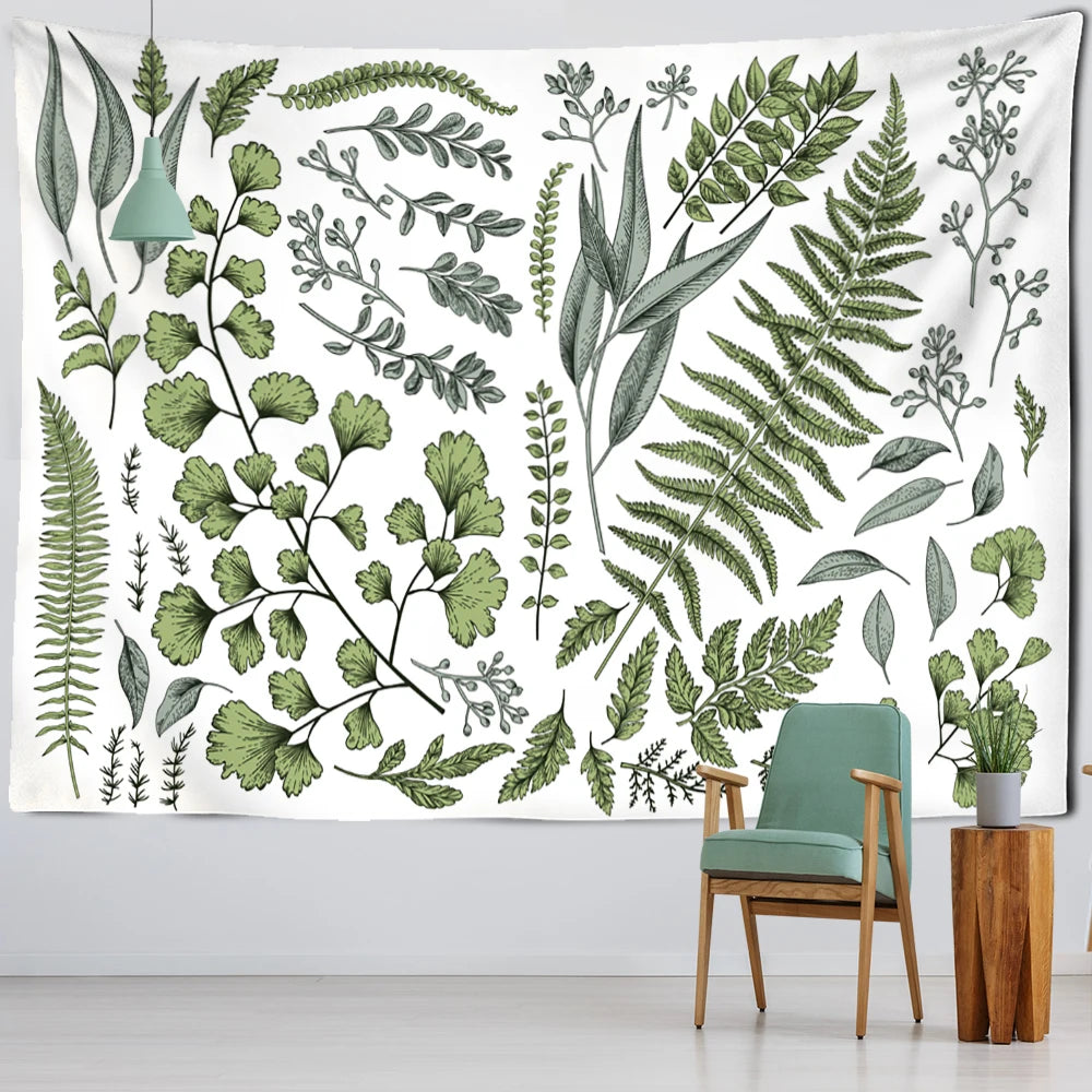 Tenture Murale style Botanique- Déco Exotique