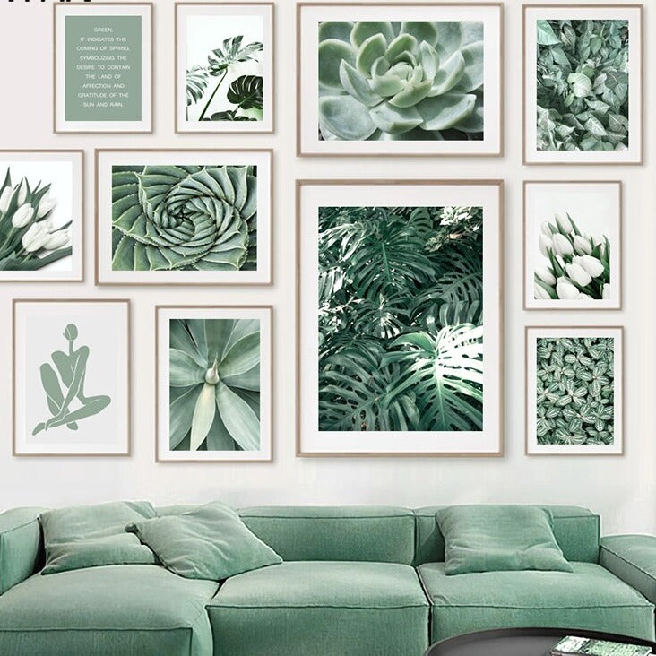 Affiche Jungle Plantes Déco-exotique.fr