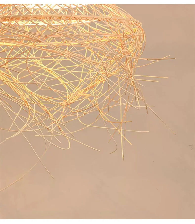 Luminaire Naturel Rotin Tressé Déco-exotique.fr