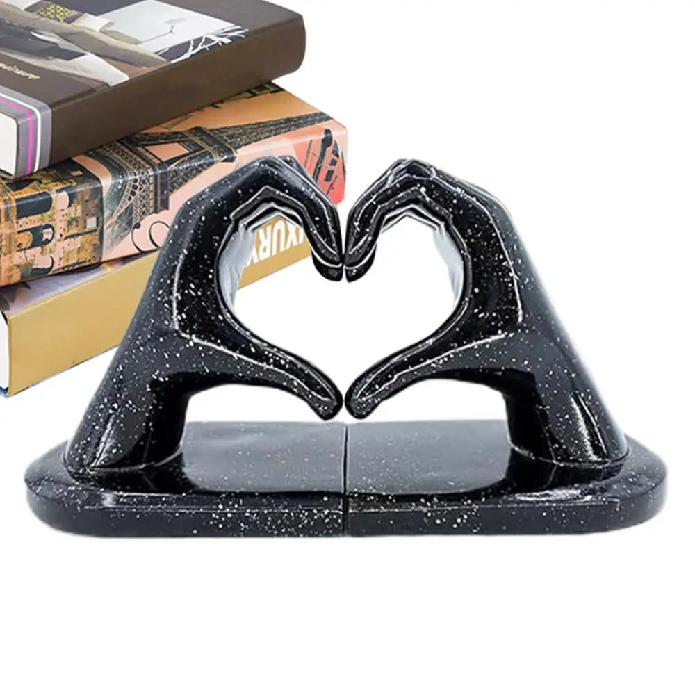 Serre livre Main en forme de Coeur- Déco Exotique