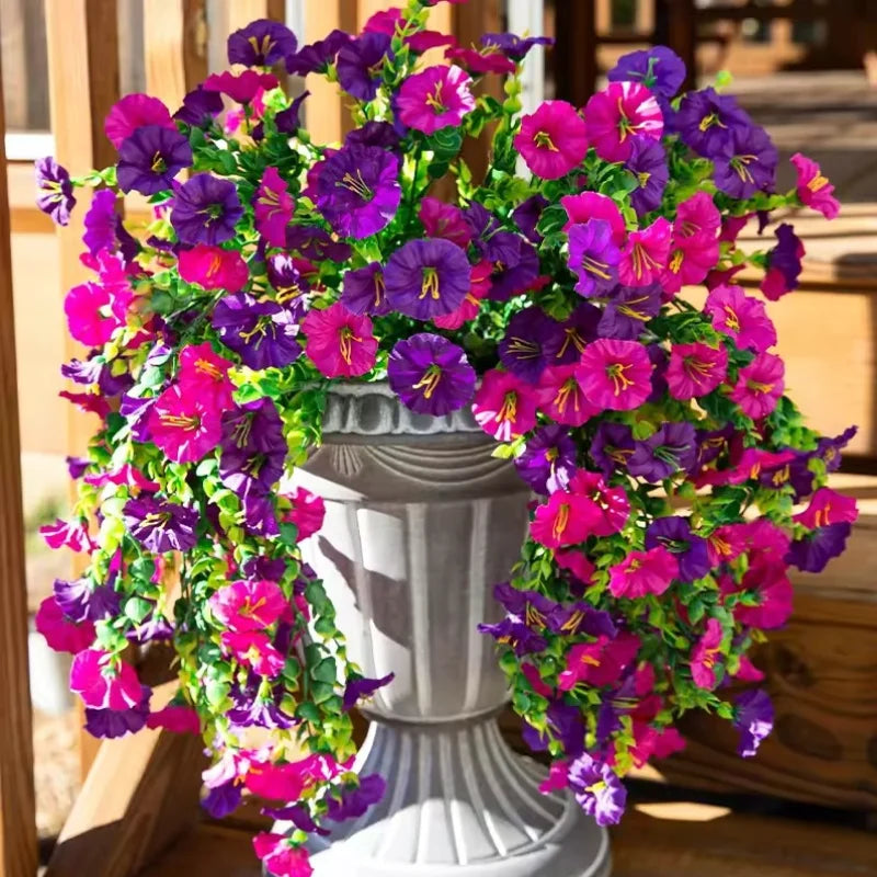 Fleur Artificielle Tombante Violette- Déco Exotique