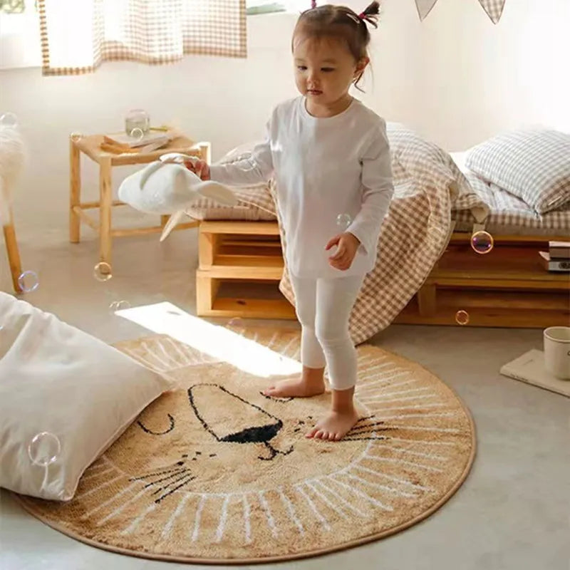 Tapis Lion Bébé Déco-exotique.fr