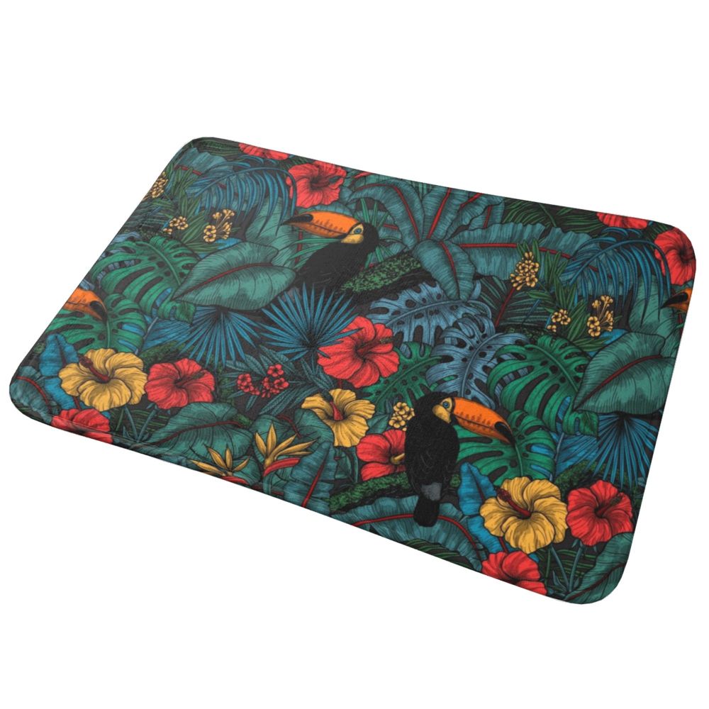 Tapis Jungle Toucan Déco-exotique.fr