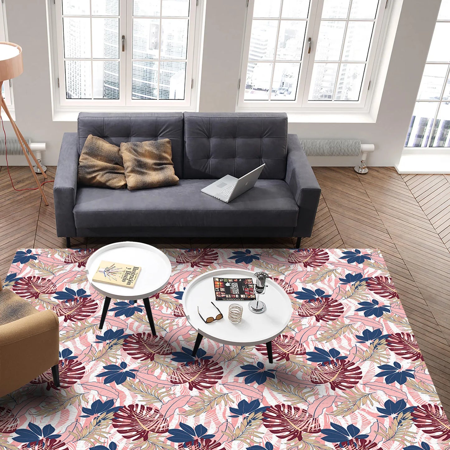Tapis Jungle Kakadu Déco-exotique.fr