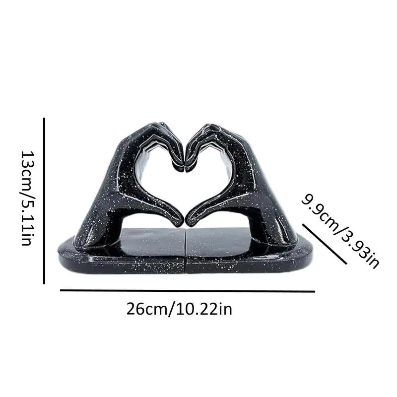 Serre livre Main en forme de Coeur- Déco Exotique
