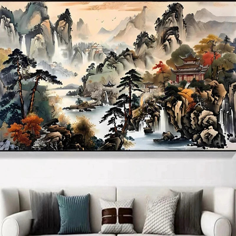 Papier peint Jungle Asie- Déco Exotique