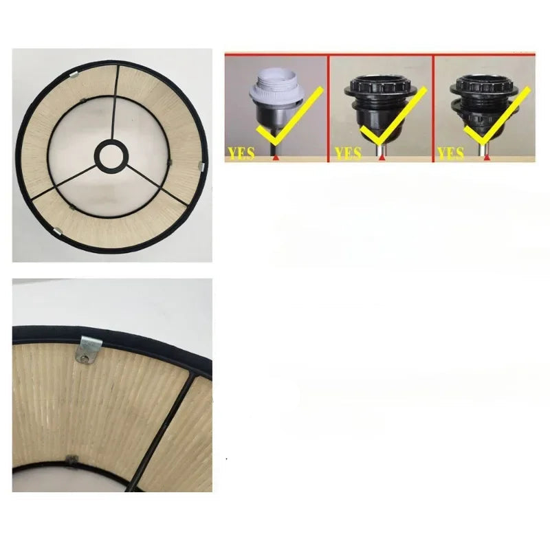 Abat jour motif Oiseaux Déco-exotique.fr