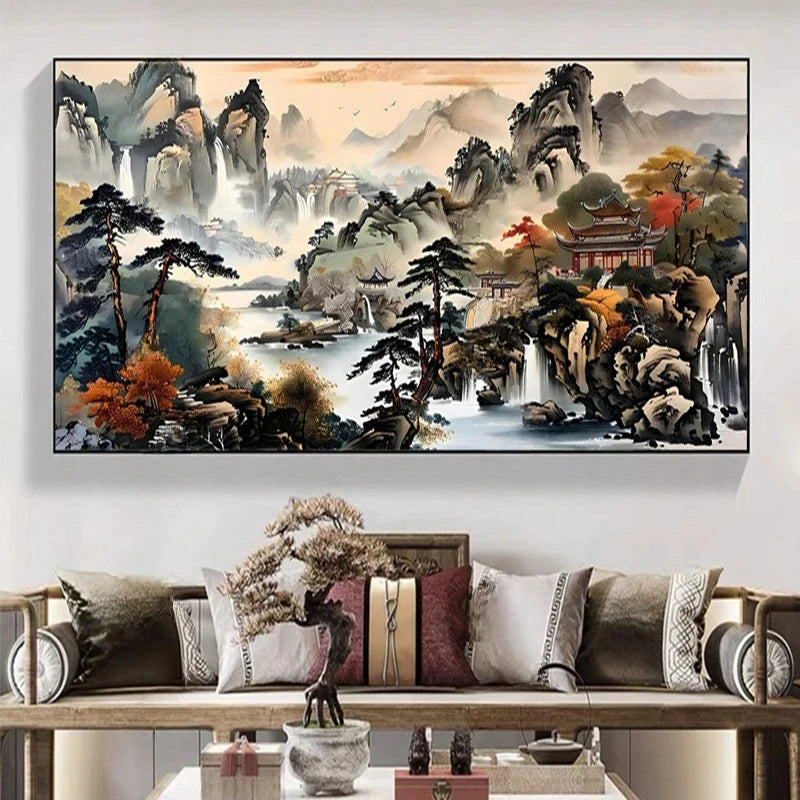 Papier peint Jungle Asie- Déco Exotique