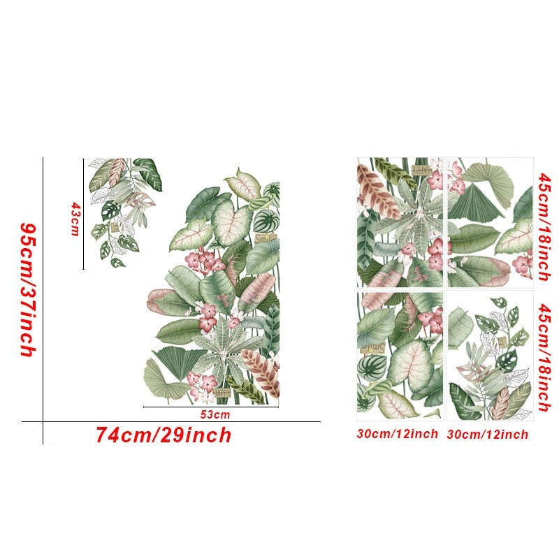 Stickers Jungle Végétation Déco-exotique.fr