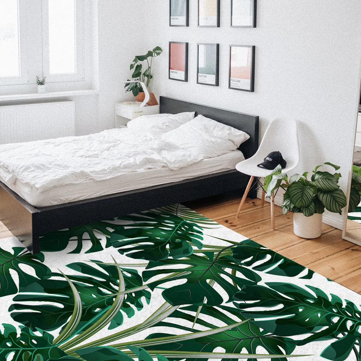 Tapis Jungle Feuille Monstera Déco-exotique.fr