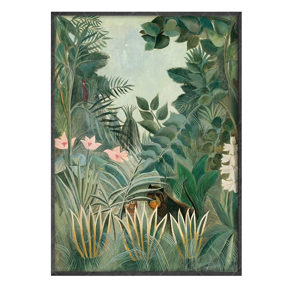 Poster Jungle Végétale Déco-exotique.fr