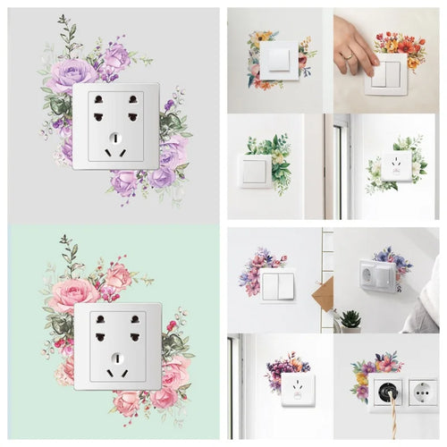 Stickers Prises Fleurs Déco-exotique.fr