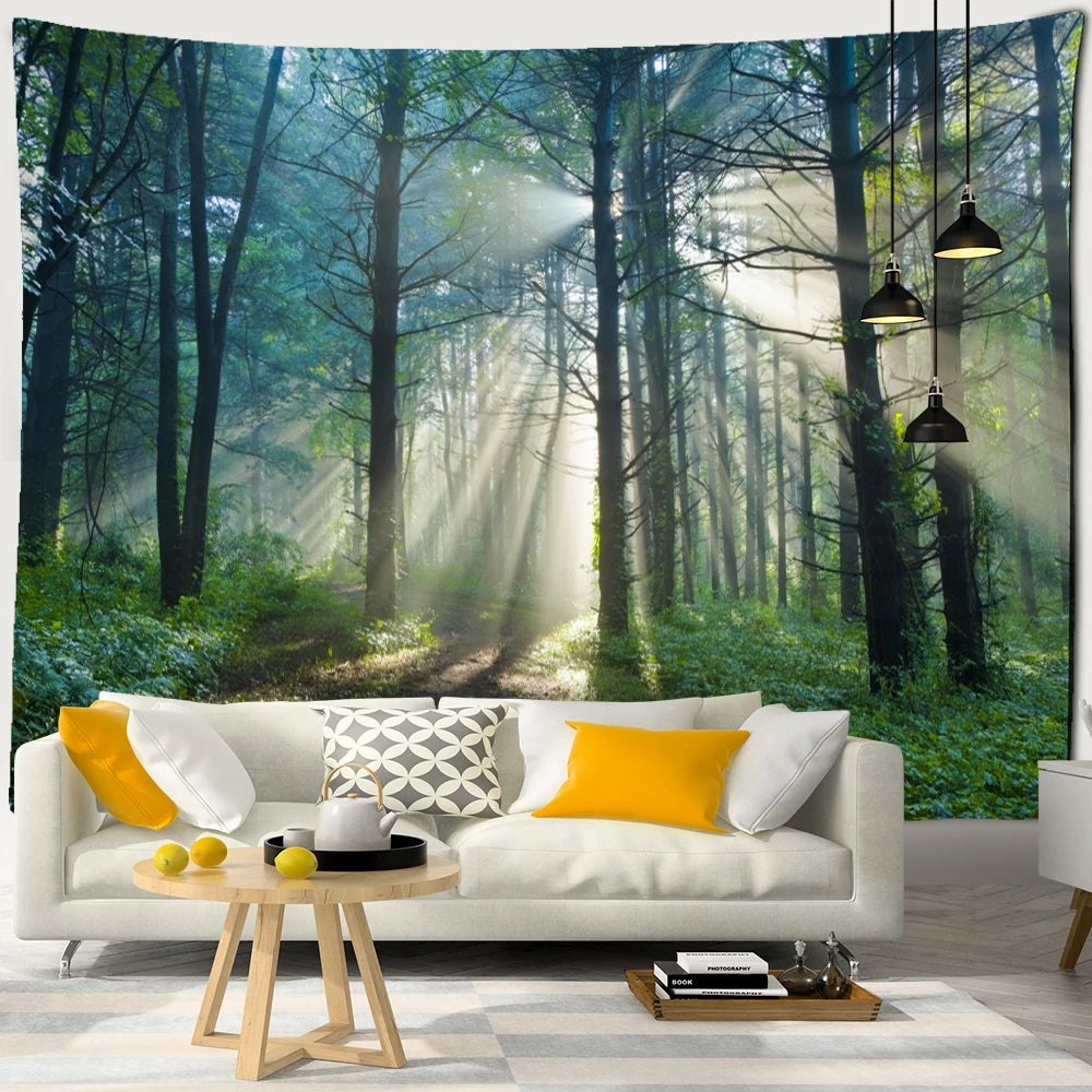 Tenture murale Forêt Grand Format Déco-exotique.fr