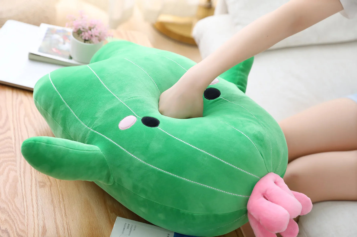 Coussin en Forme de Cactus Déco-exotique.fr