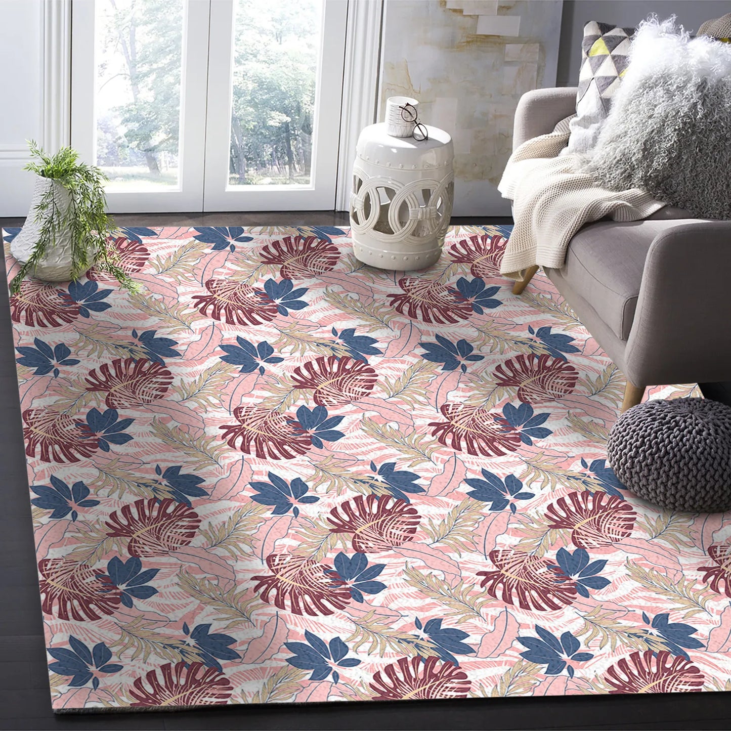 Tapis Jungle Kakadu Déco-exotique.fr