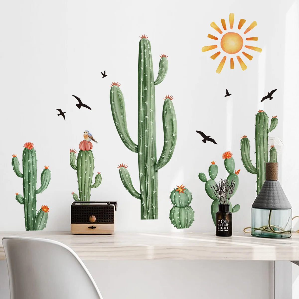 Stickers Muraux Cactus Déco-exotique.fr