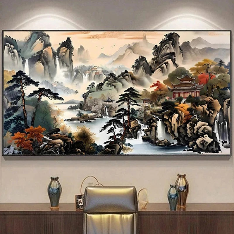 Papier peint Jungle Asie- Déco Exotique