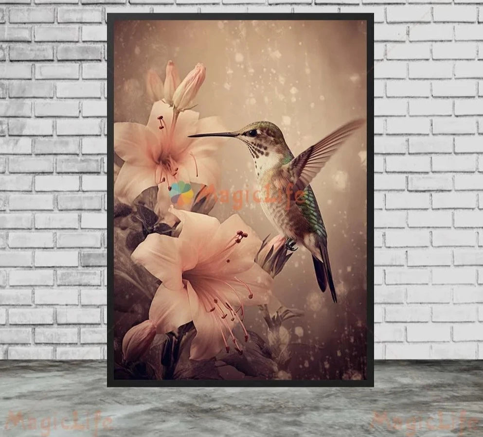 Poster Jungle Oiseaux Déco-exotique.fr