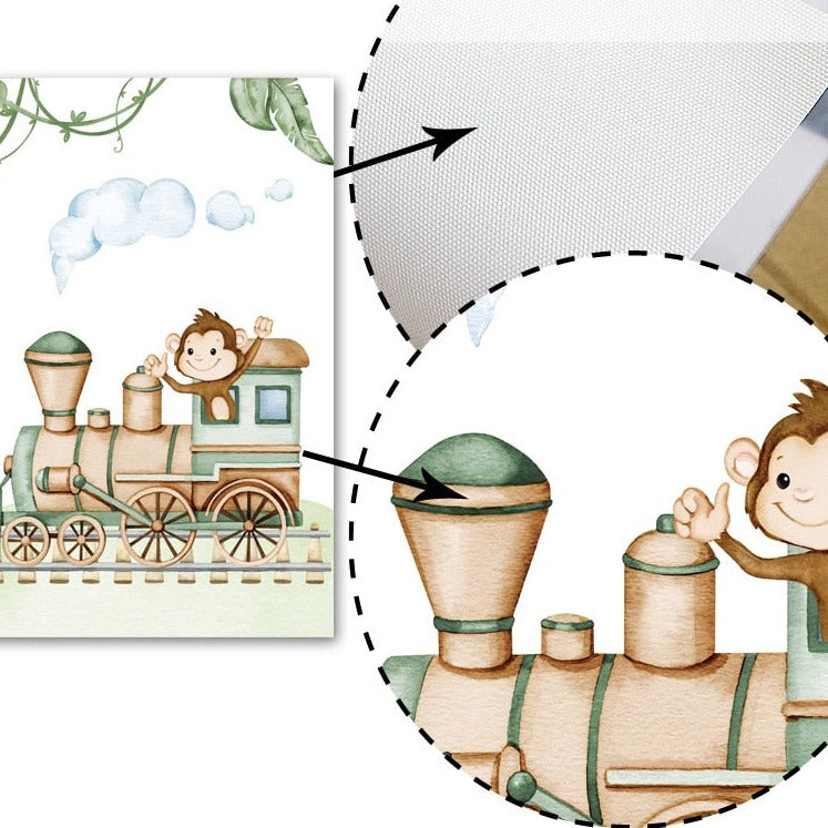 Affiche Animaux Chambre Bébé Déco-exotique.fr