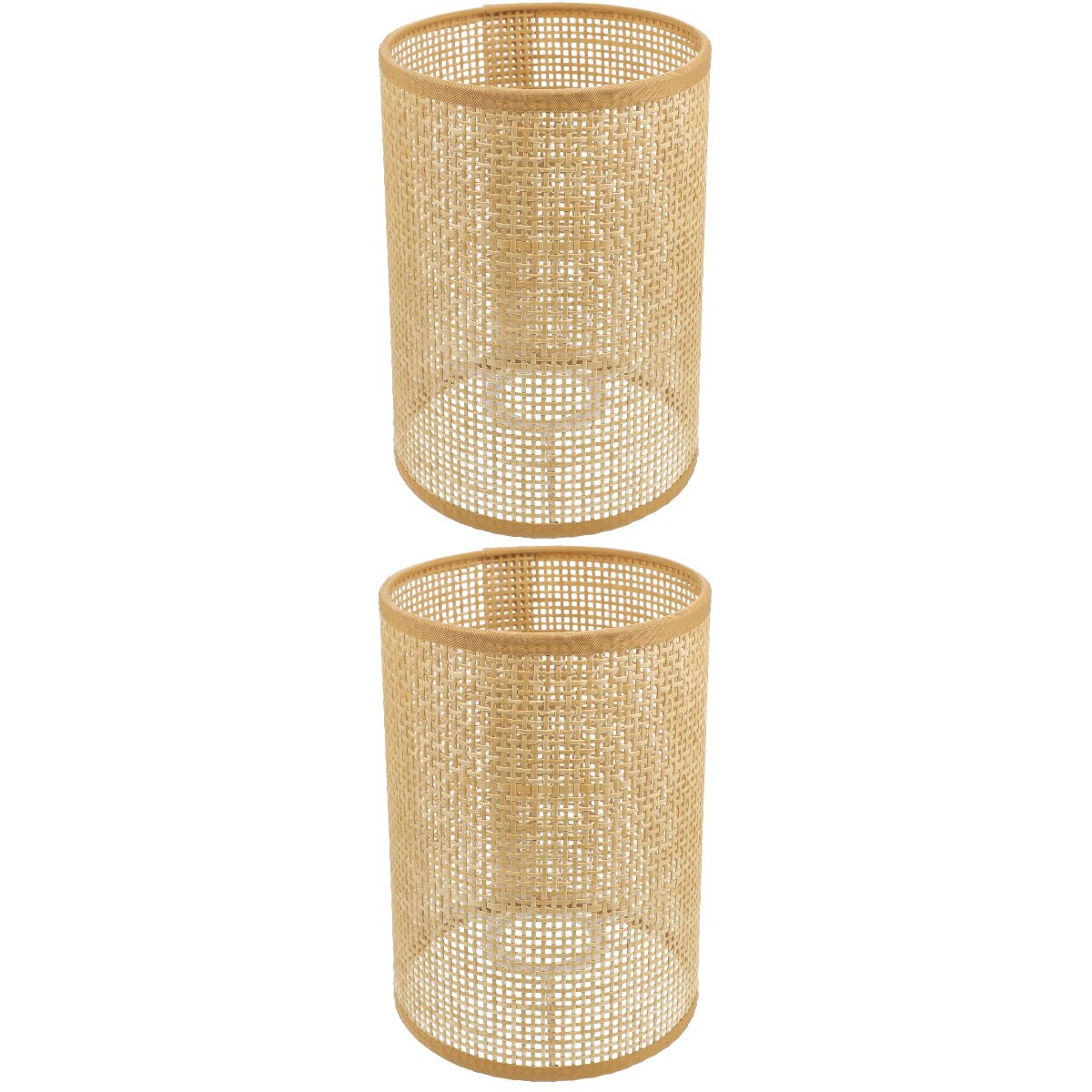 Abat jour Cylindrique Rotin Déco-exotique.fr