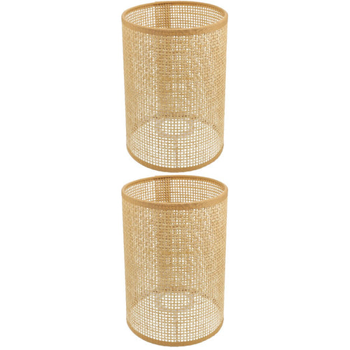 Abat jour Cylindrique Rotin Déco-exotique.fr