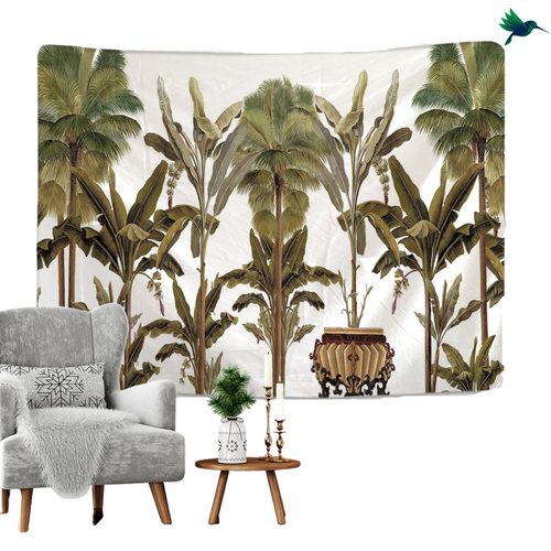 Tenture Murale Jungle Bananier Déco-exotique.fr